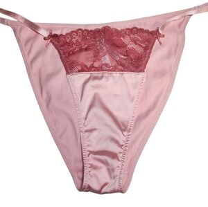 NWT Anthropologie Blush and Rose Lace Panty